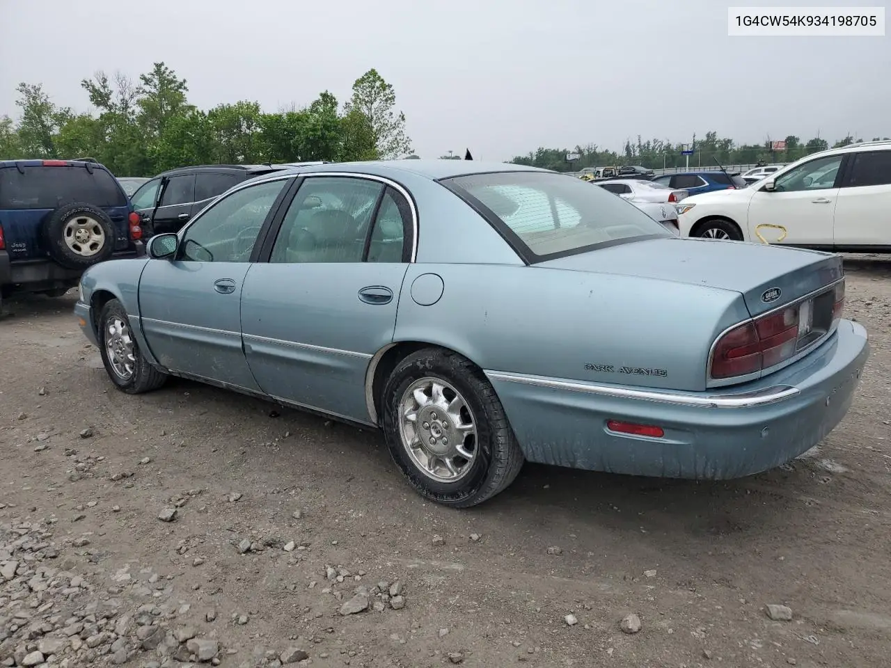 2003 Buick Park Avenue VIN: 1G4CW54K934198705 Lot: 58244725