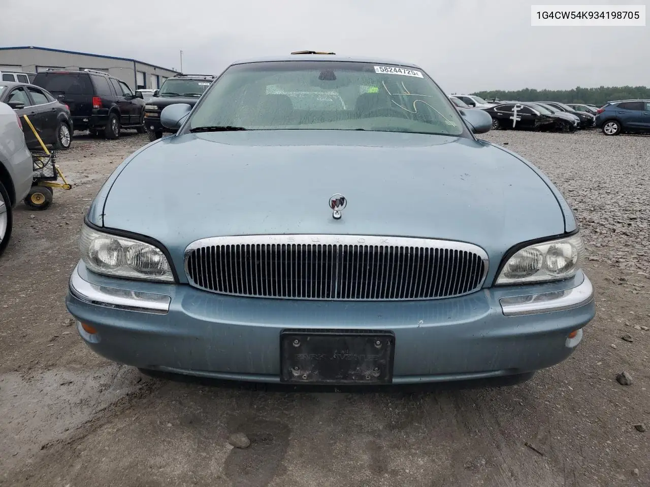 2003 Buick Park Avenue VIN: 1G4CW54K934198705 Lot: 58244725