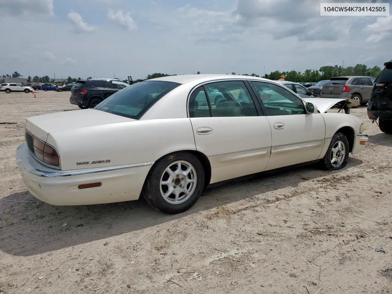 2003 Buick Park Avenue VIN: 1G4CW54K734142505 Lot: 59620715