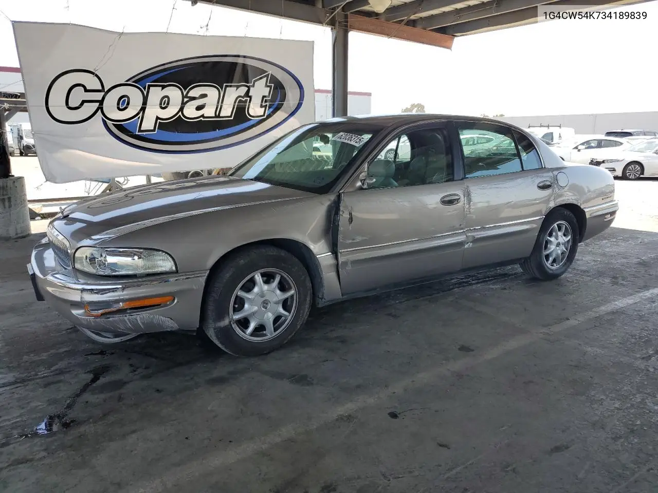 2003 Buick Park Avenue VIN: 1G4CW54K734189839 Lot: 62036315