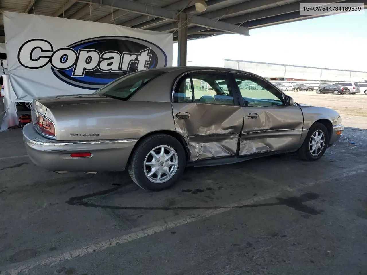 2003 Buick Park Avenue VIN: 1G4CW54K734189839 Lot: 62036315