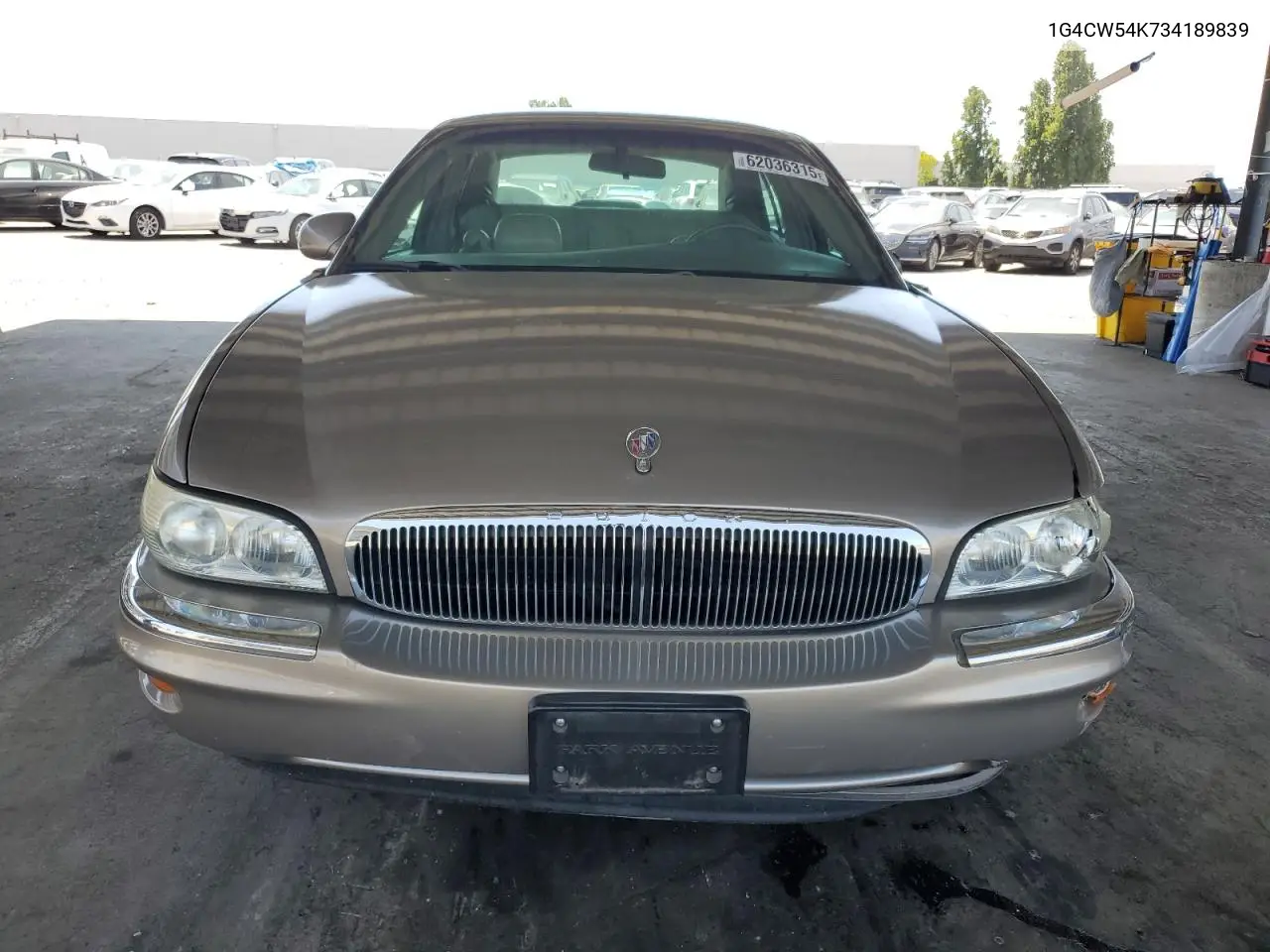 2003 Buick Park Avenue VIN: 1G4CW54K734189839 Lot: 62036315