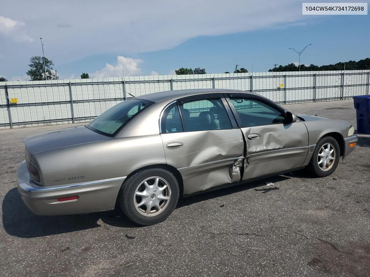 2003 Buick Park Avenue VIN: 1G4CW54K734172698 Lot: 64246765