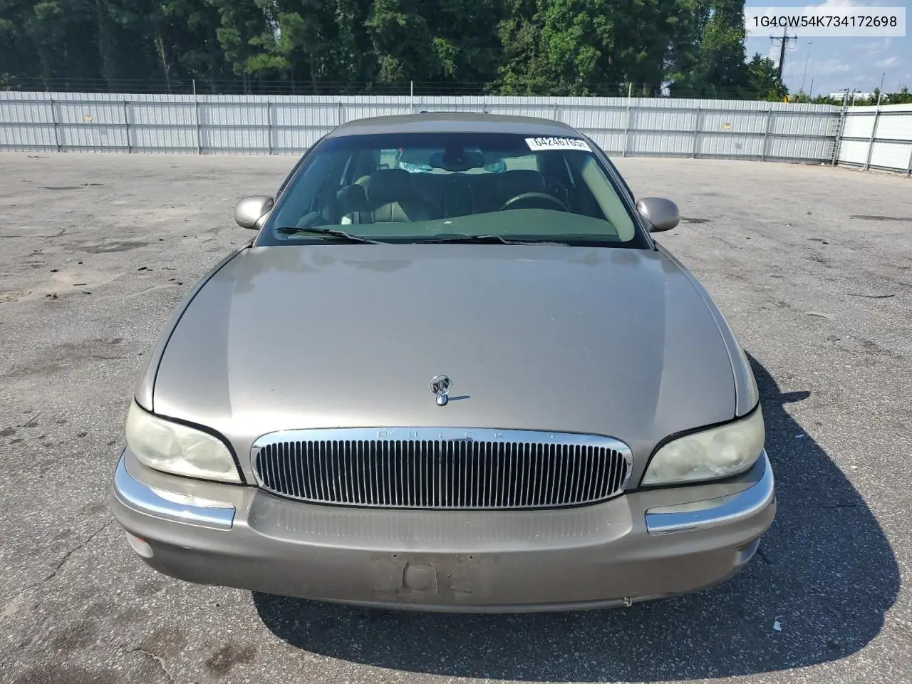 2003 Buick Park Avenue VIN: 1G4CW54K734172698 Lot: 64246765