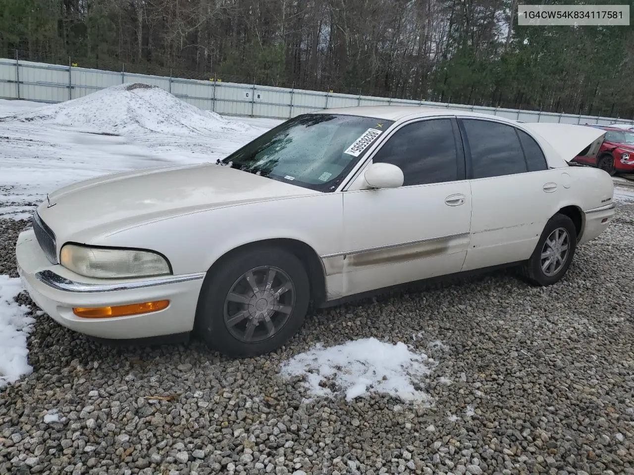 2003 Buick Park Avenue VIN: 1G4CW54K834117581 Lot: 88285595