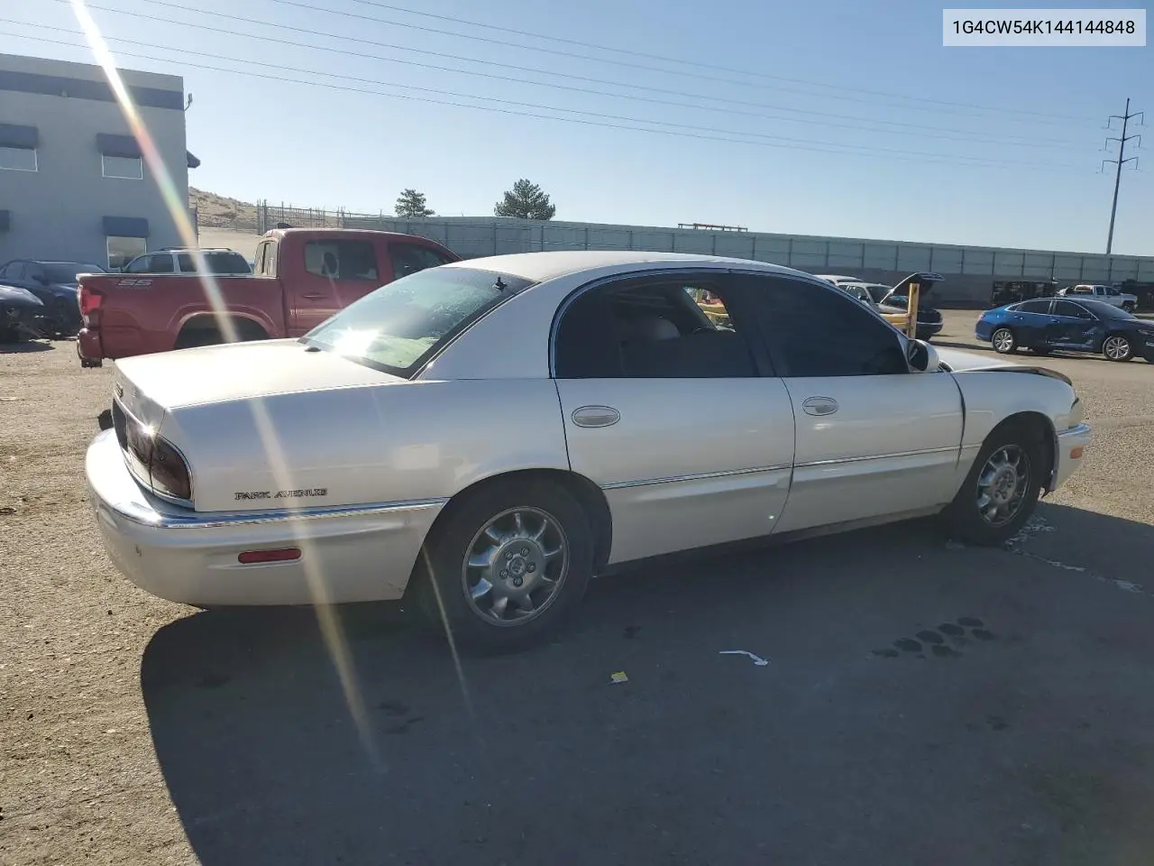 2004 Buick Park Avenue VIN: 1G4CW54K144144848 Lot: 54138415