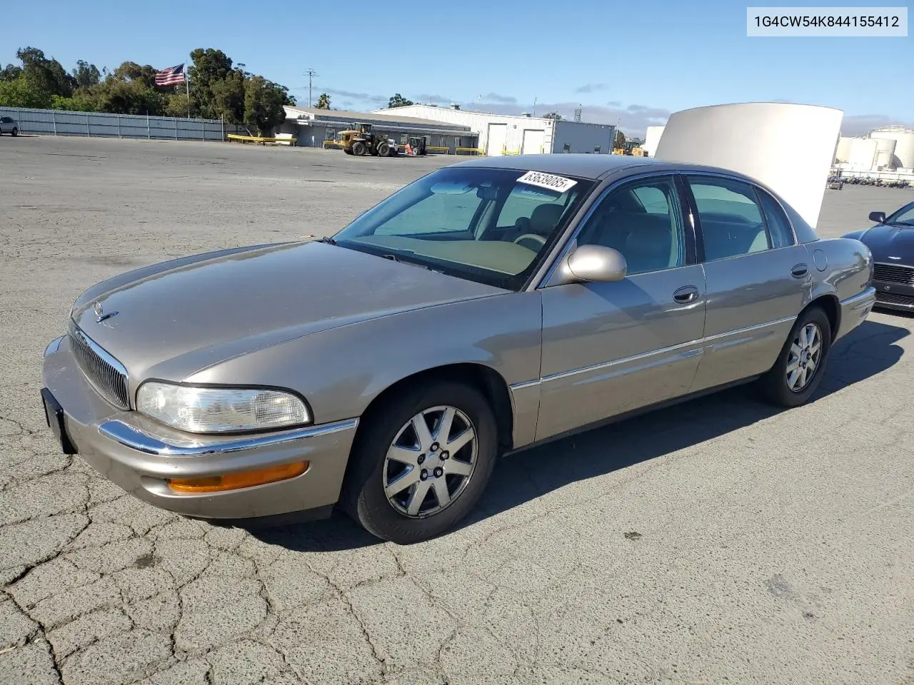 2004 Buick Park Avenue VIN: 1G4CW54K844155412 Lot: 63639085