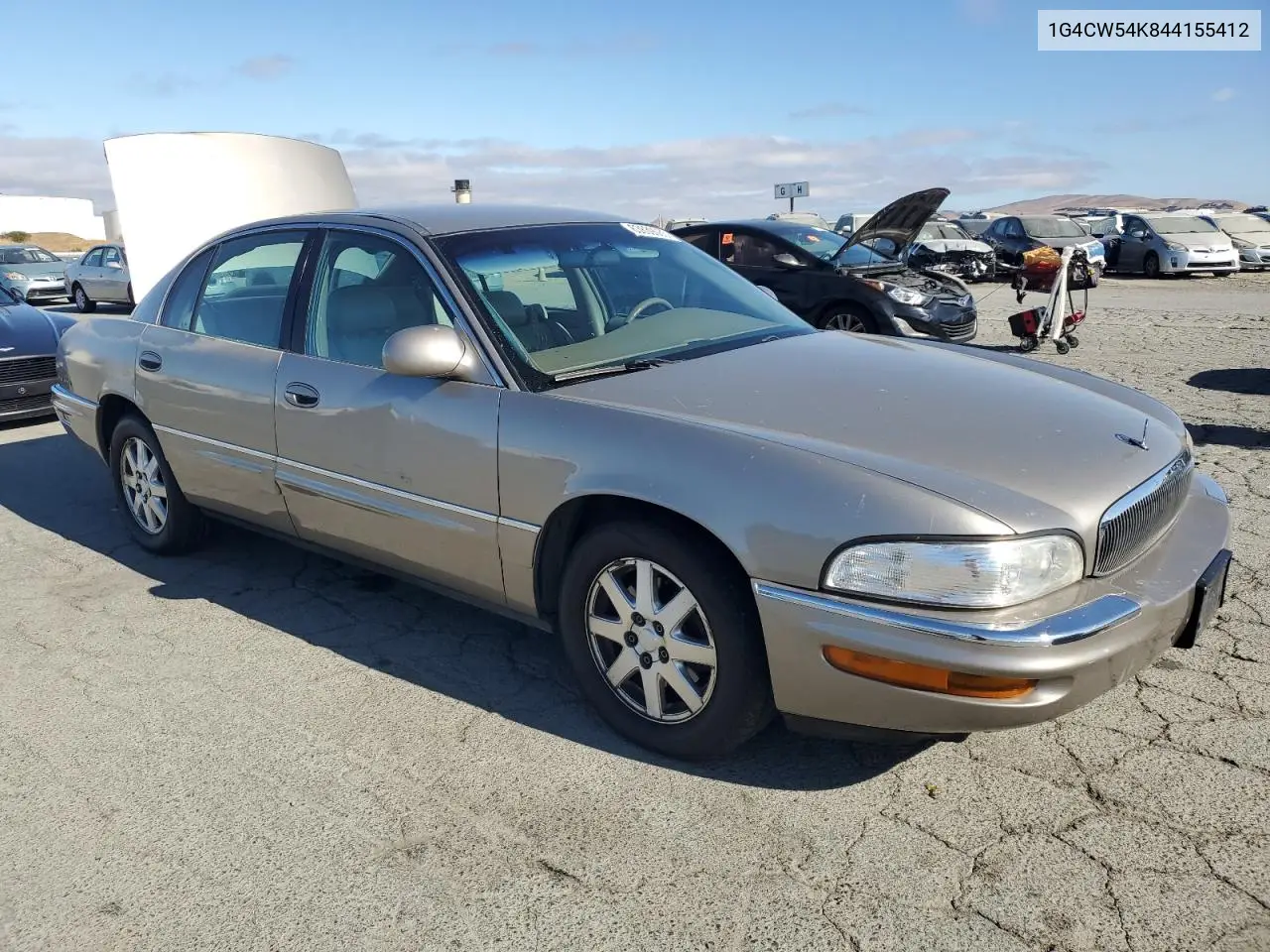 2004 Buick Park Avenue VIN: 1G4CW54K844155412 Lot: 63639085