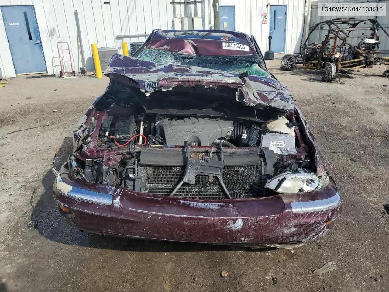2004 Buick Park Avenue VIN: 1G4CW54K044133615 Lot: 88475595
