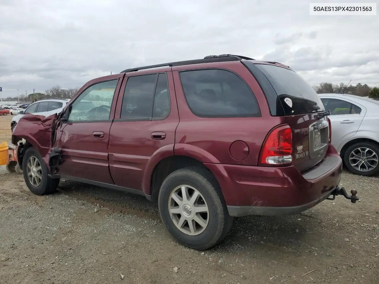 2004 Buick Rainier Cxl VIN: 5GAES13PX42301563 Lot: 47894235