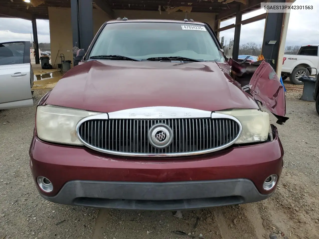 2004 Buick Rainier Cxl VIN: 5GAES13PX42301563 Lot: 47894235