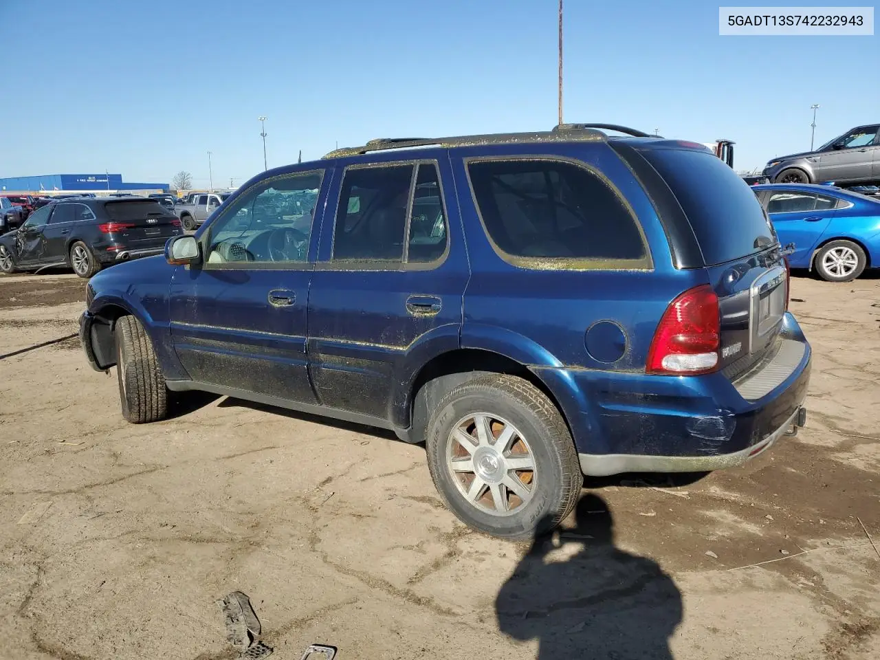 2004 Buick Rainier Cxl VIN: 5GADT13S742232943 Lot: 48337355