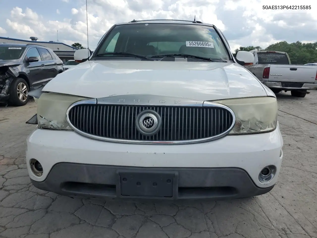 2004 Buick Rainier Cxl VIN: 5GAES13P642215585 Lot: 55266695