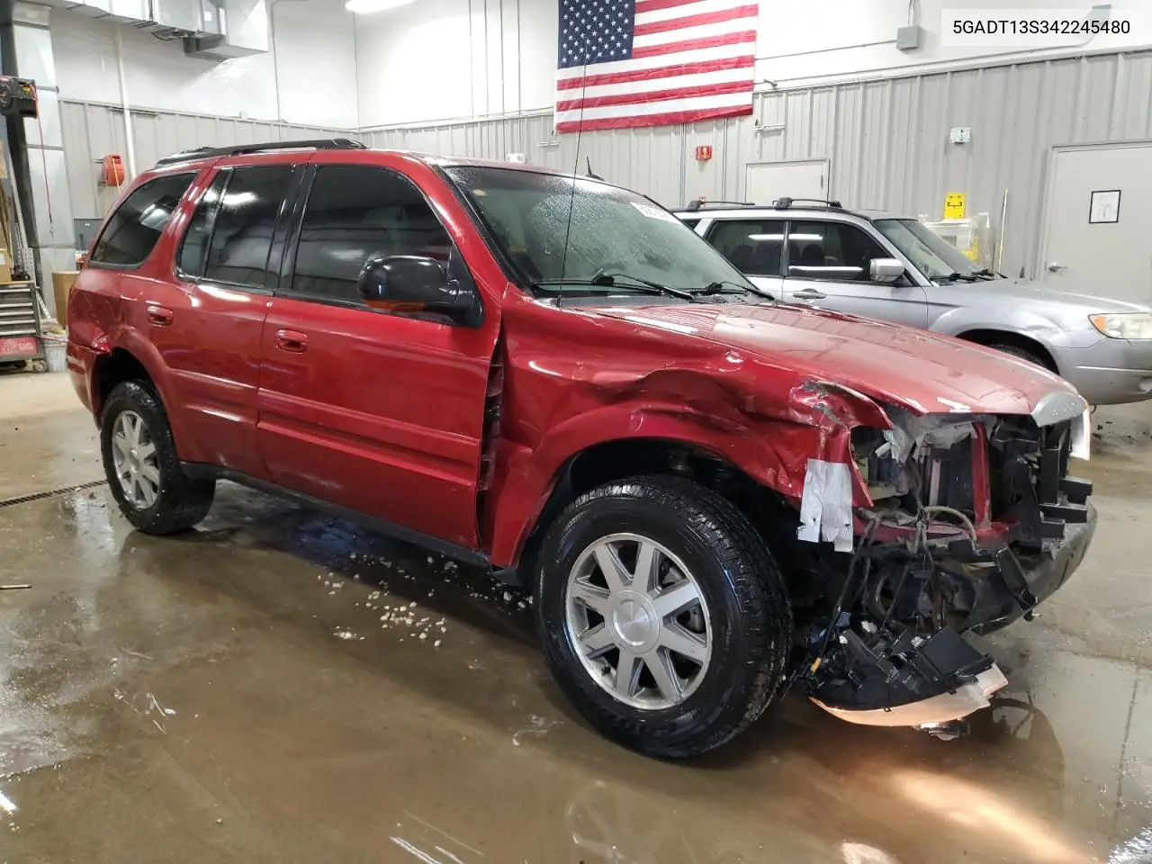 2004 Buick Rainier Cxl VIN: 5GADT13S342245480 Lot: 60678595