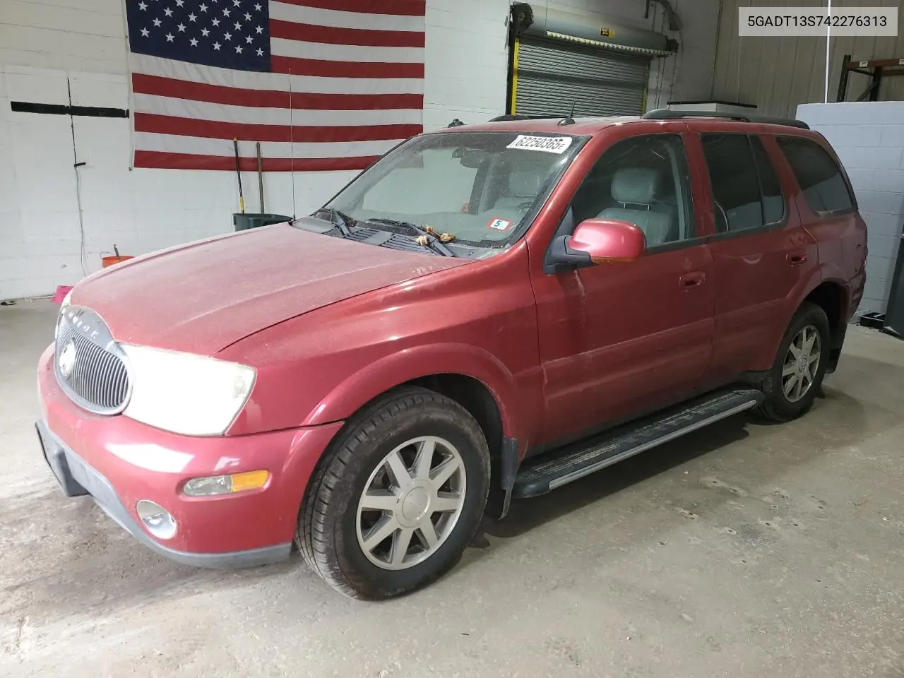 2004 Buick Rainier Cxl VIN: 5GADT13S742276313 Lot: 62250365