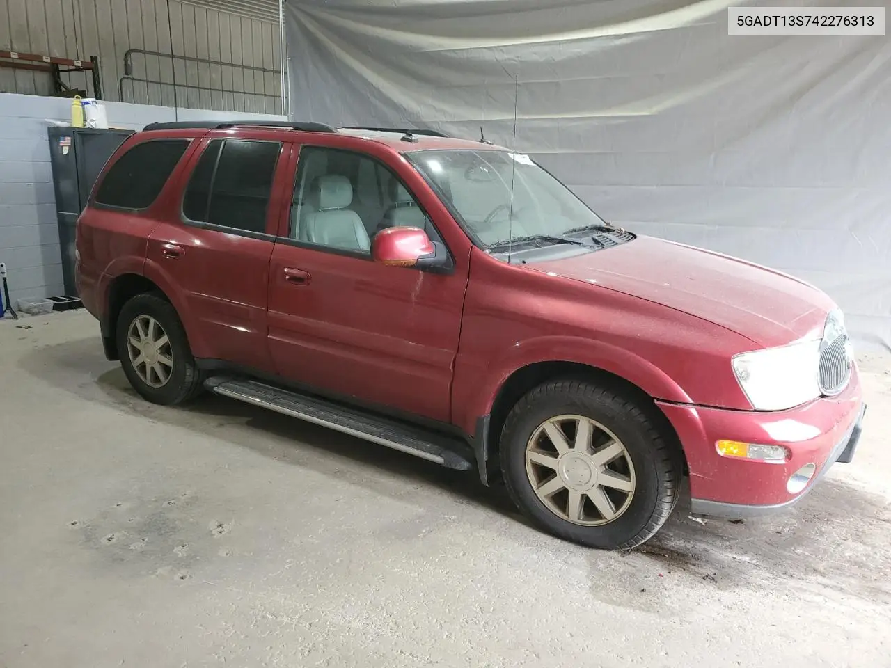 2004 Buick Rainier Cxl VIN: 5GADT13S742276313 Lot: 62250365