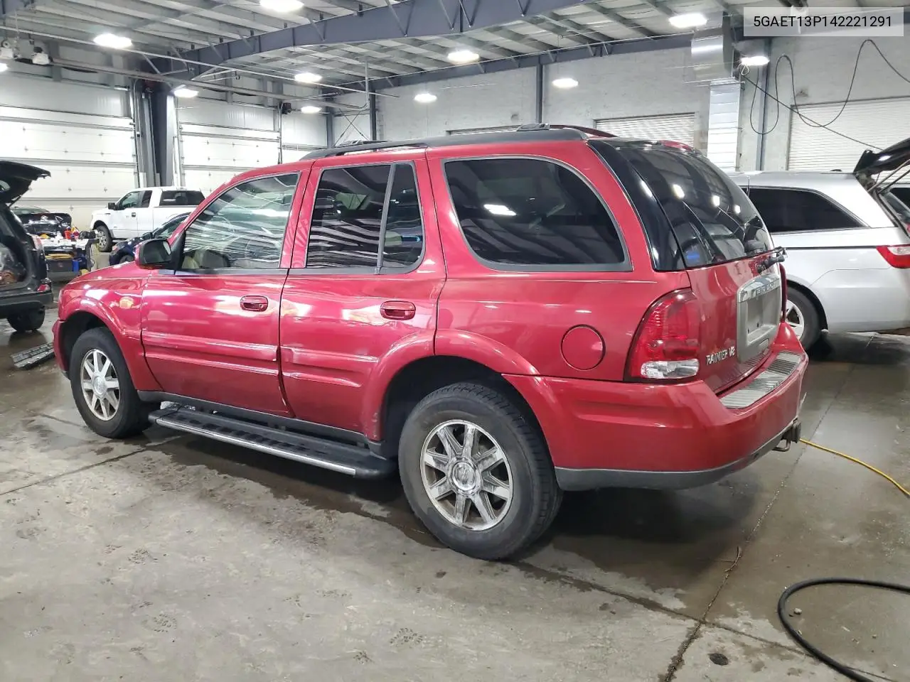 2004 Buick Rainier Cxl VIN: 5GAET13P142221291 Lot: 63512475