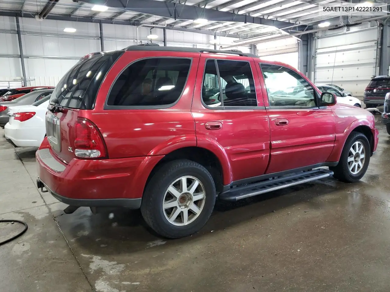 2004 Buick Rainier Cxl VIN: 5GAET13P142221291 Lot: 63512475
