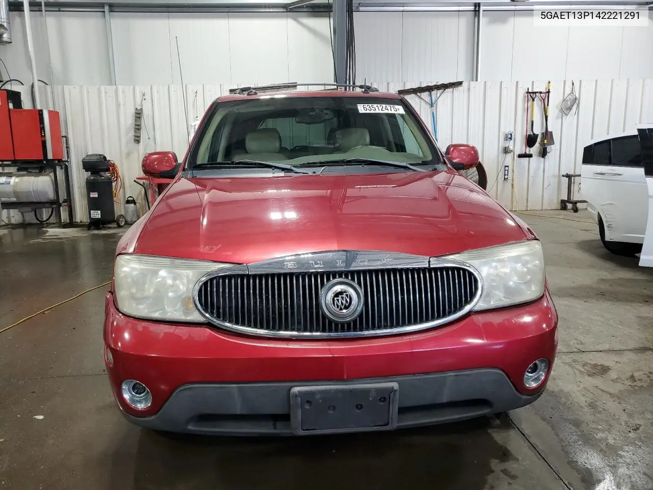 2004 Buick Rainier Cxl VIN: 5GAET13P142221291 Lot: 63512475