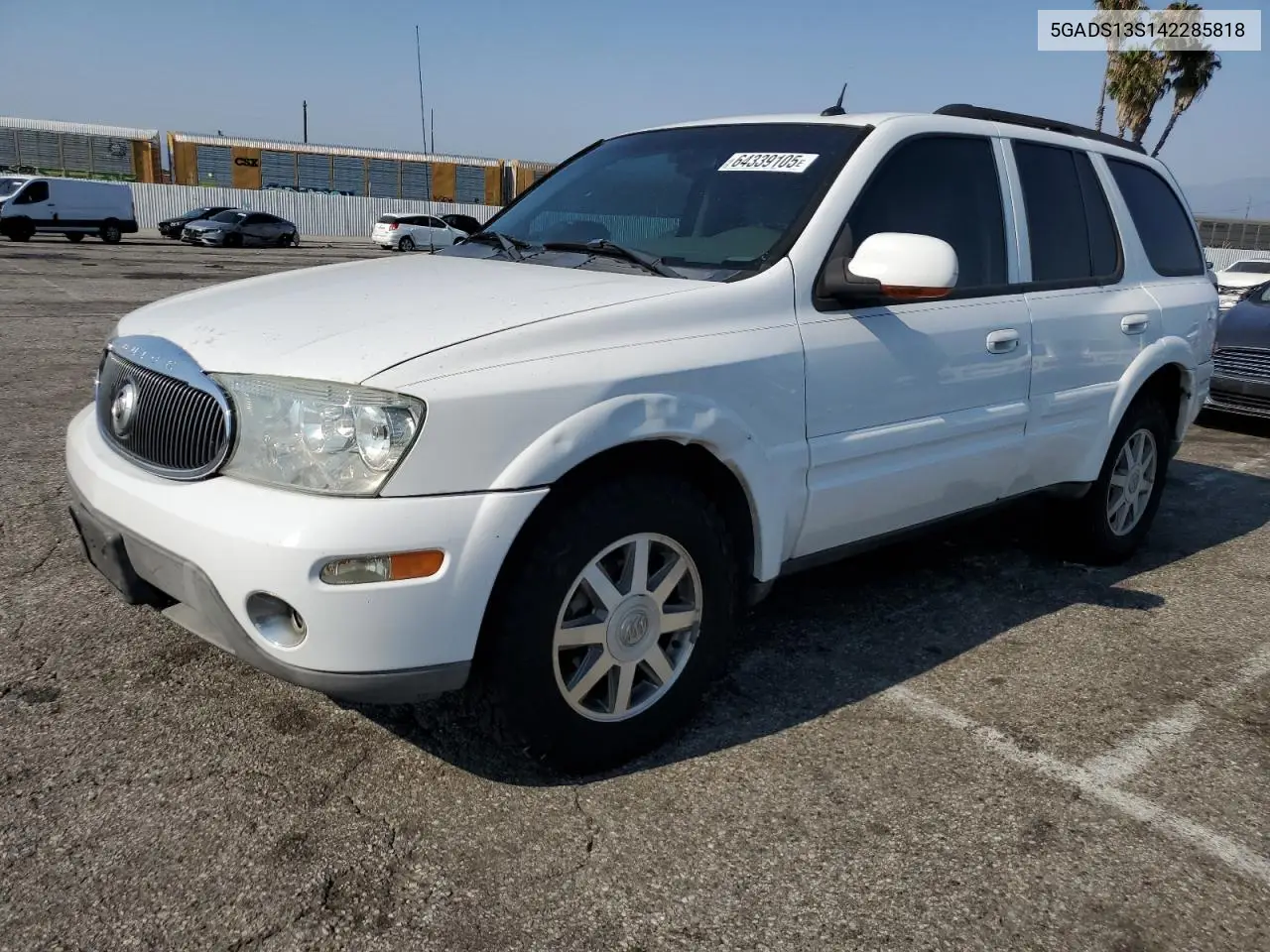 2004 Buick Rainier Cxl VIN: 5GADS13S142285818 Lot: 64339105