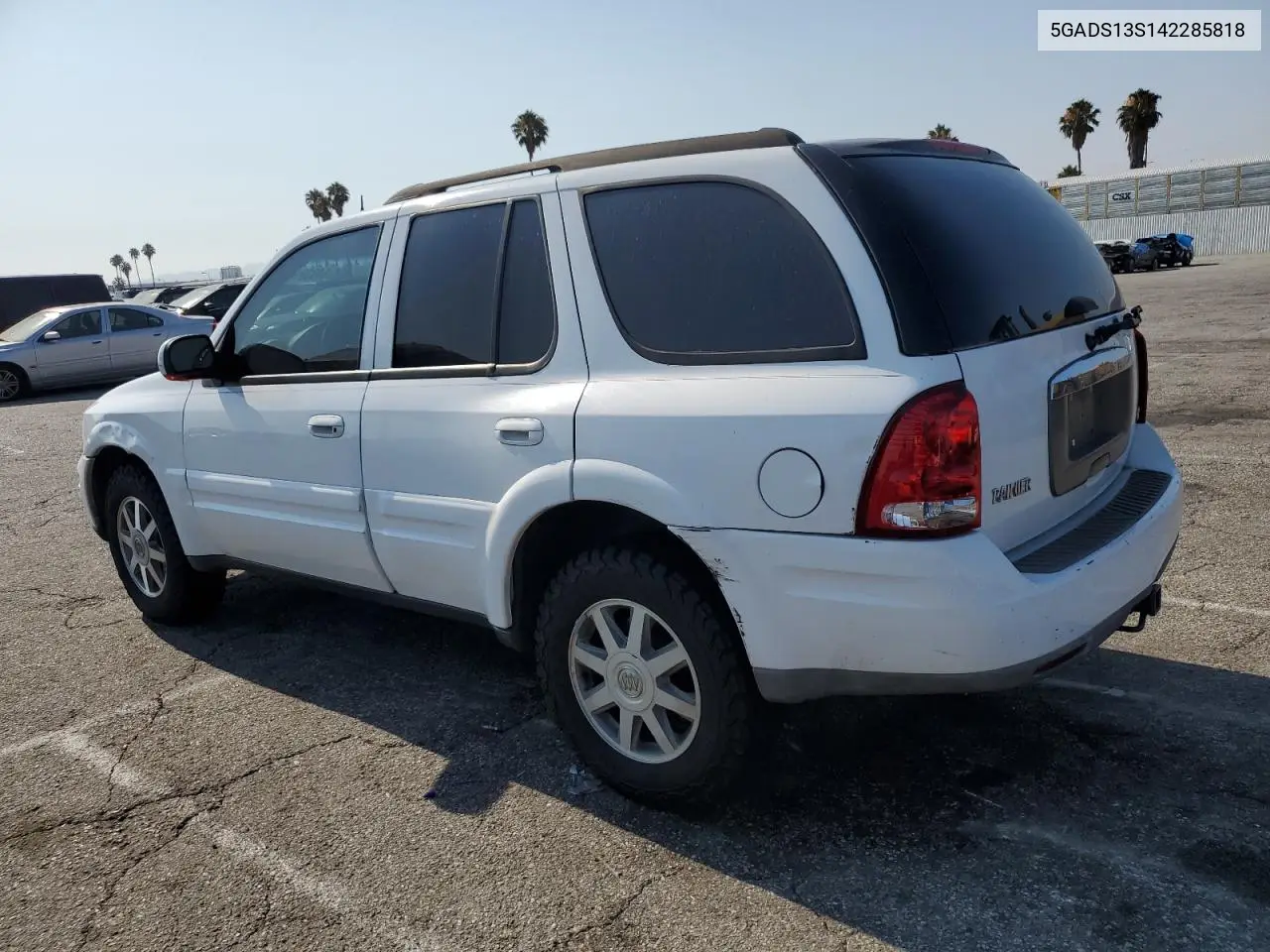 2004 Buick Rainier Cxl VIN: 5GADS13S142285818 Lot: 64339105
