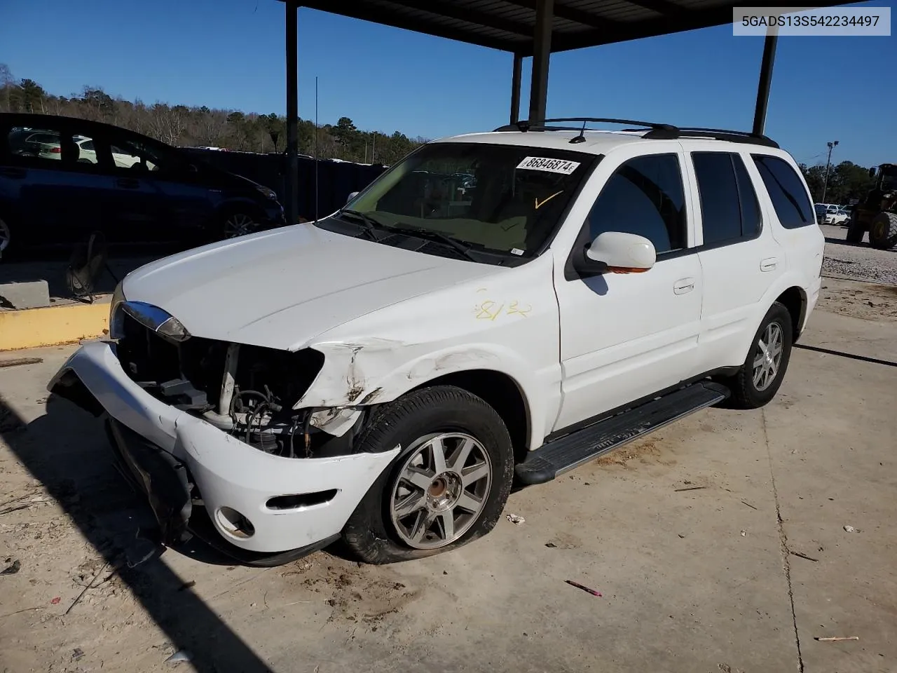 2004 Buick Rainier Cxl VIN: 5GADS13S542234497 Lot: 86846874