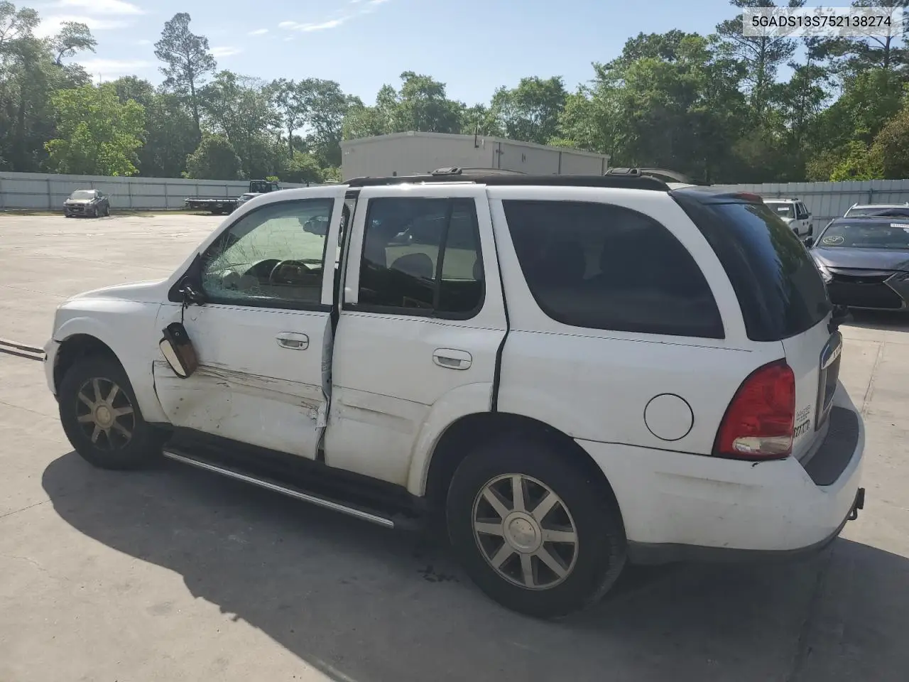 2005 Buick Rainier Cxl VIN: 5GADS13S752138274 Lot: 52700805