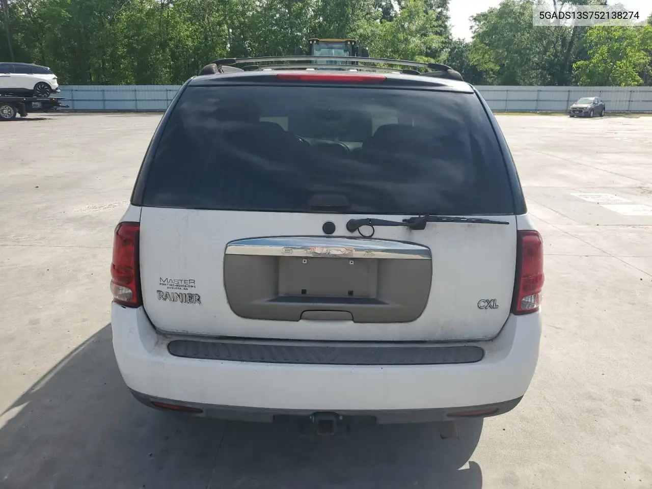 2005 Buick Rainier Cxl VIN: 5GADS13S752138274 Lot: 52700805