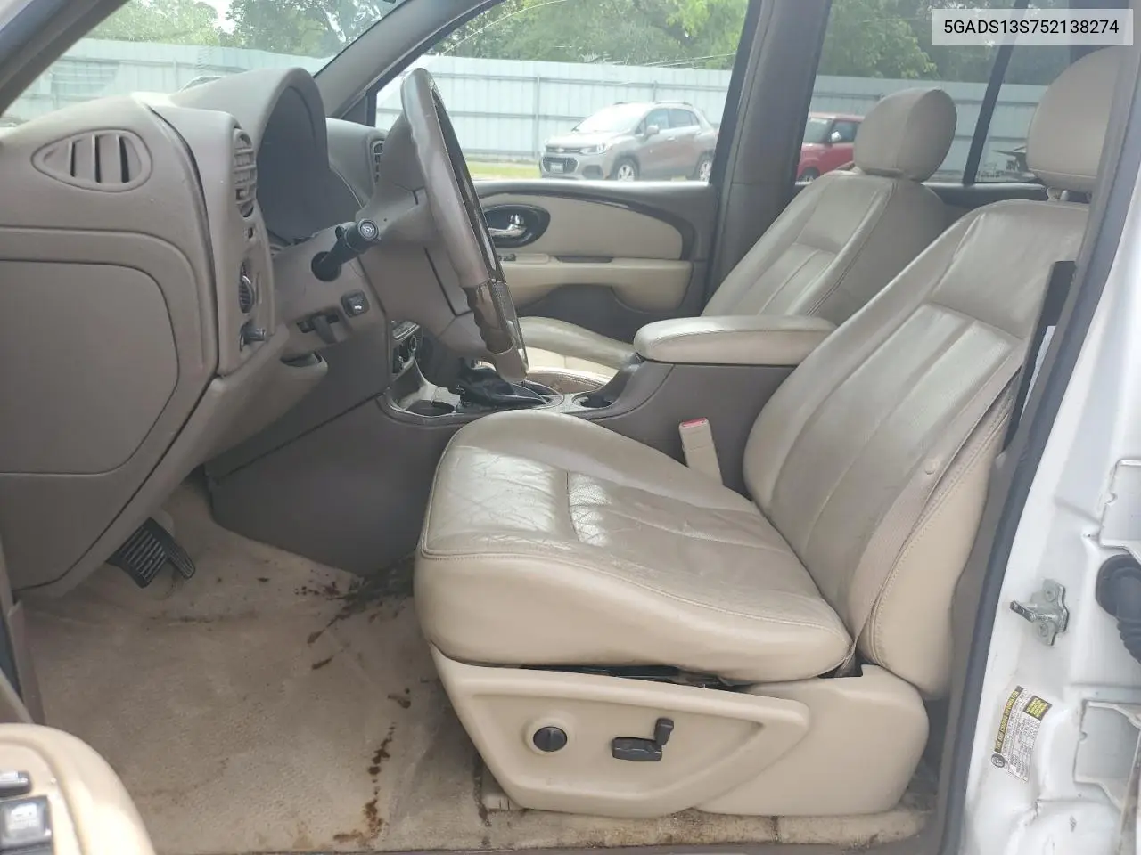 2005 Buick Rainier Cxl VIN: 5GADS13S752138274 Lot: 52700805