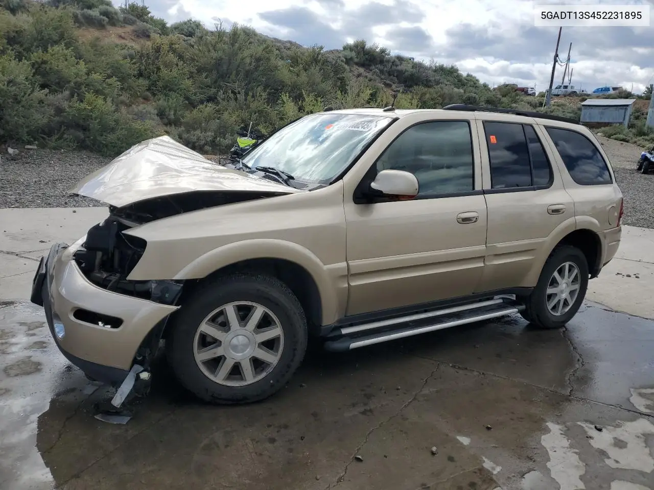 2005 Buick Rainier Cxl VIN: 5GADT13S452231895 Lot: 57000245