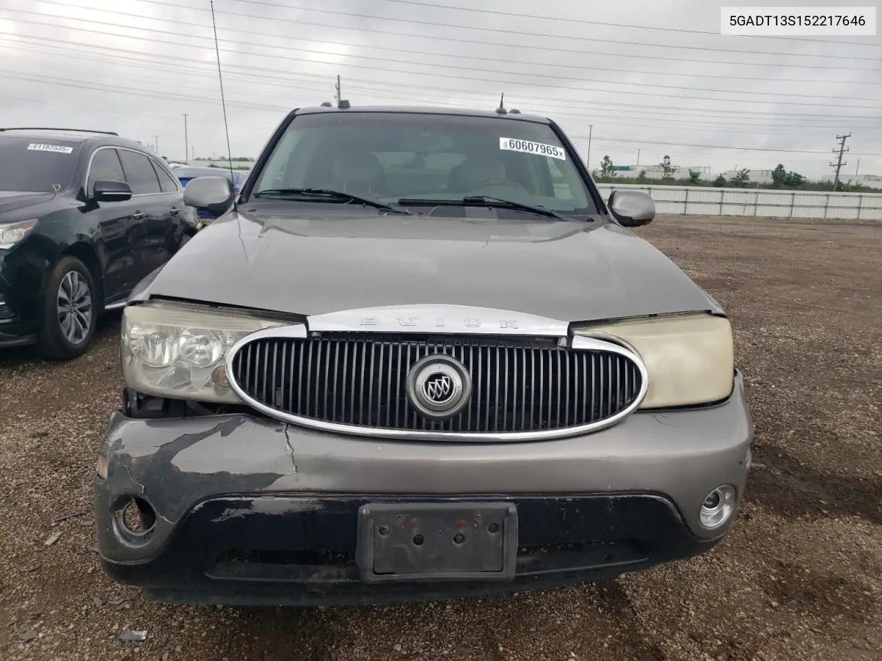 2005 Buick Rainier Cxl VIN: 5GADT13S152217646 Lot: 60607965