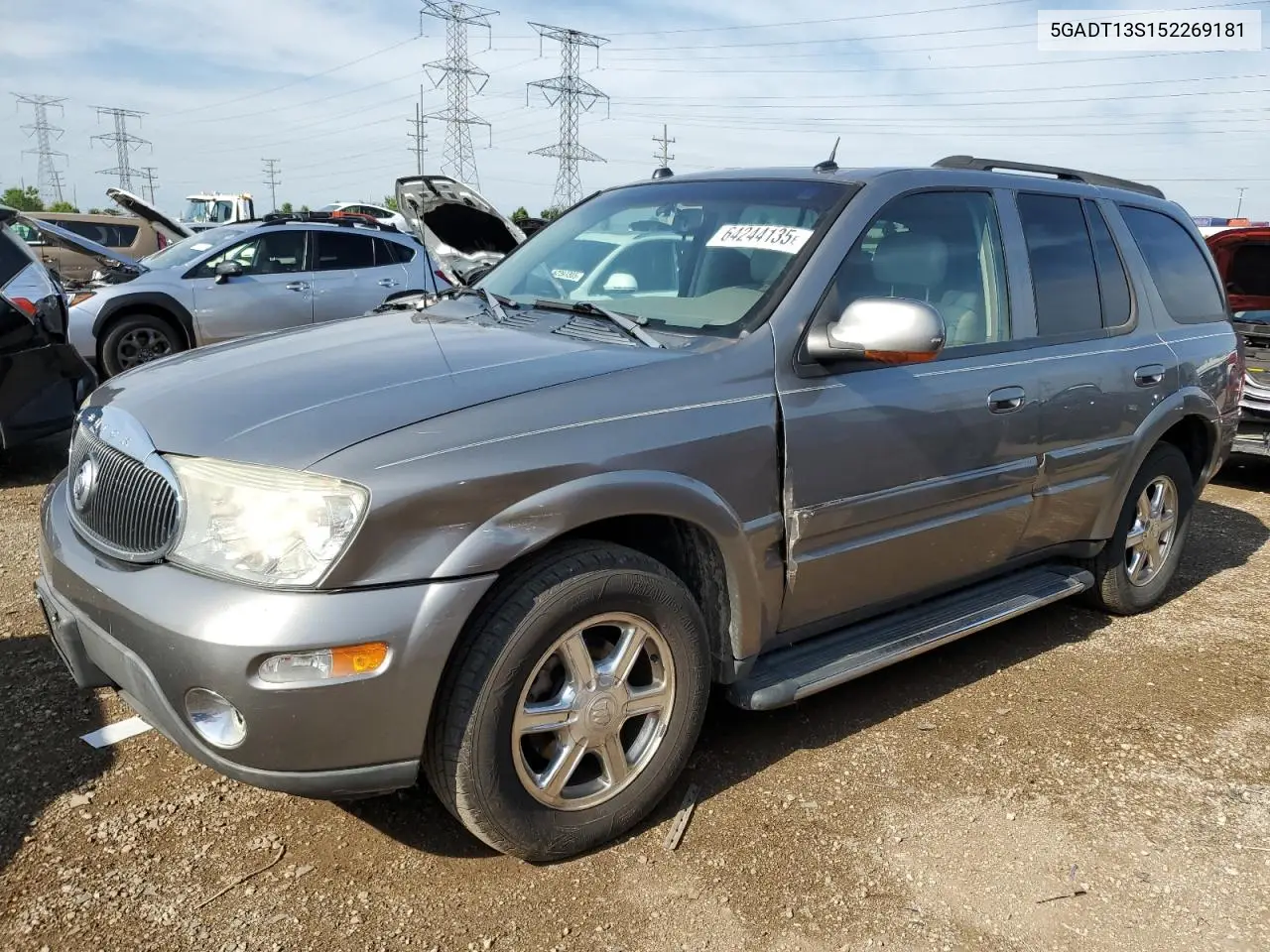 2005 Buick Rainier Cxl VIN: 5GADT13S152269181 Lot: 64244135