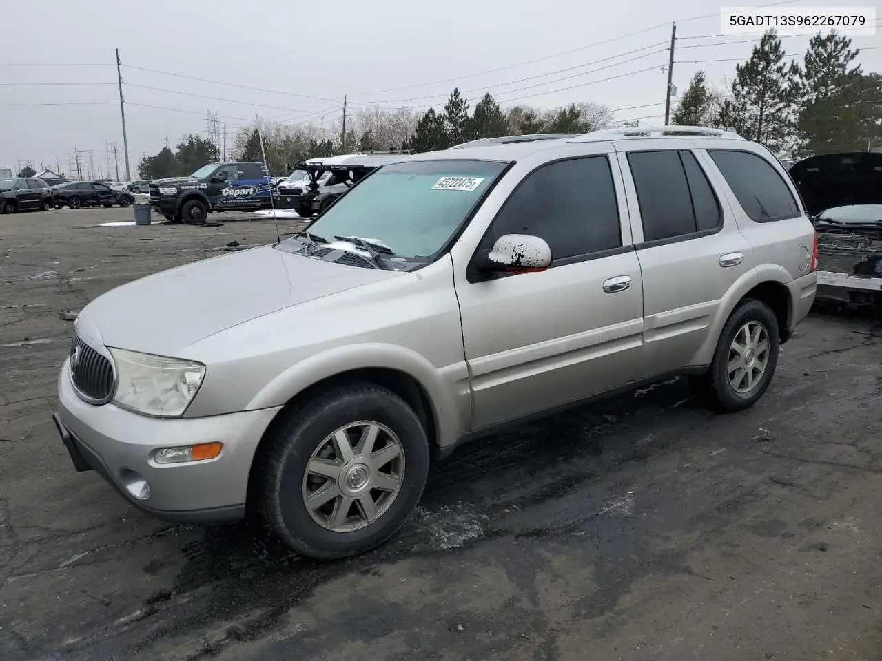 2006 Buick Rainier Cxl VIN: 5GADT13S962267079 Lot: 45722475