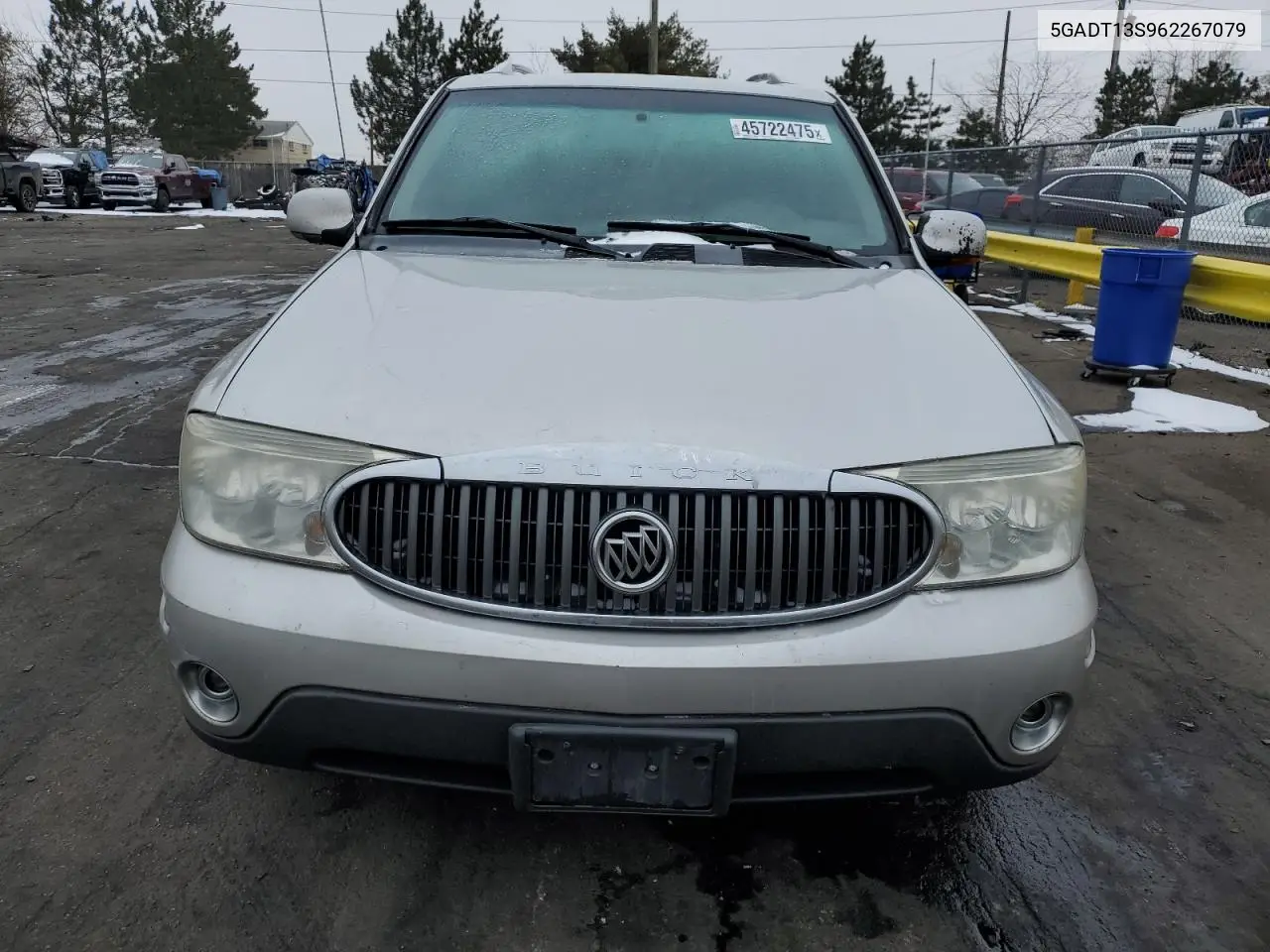 2006 Buick Rainier Cxl VIN: 5GADT13S962267079 Lot: 45722475