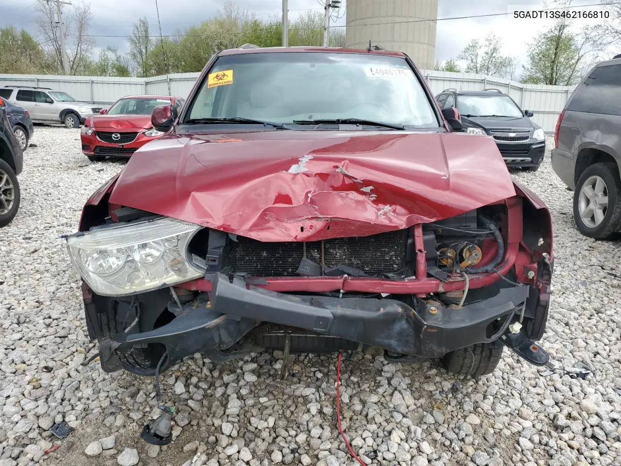 2006 Buick Rainier Cxl VIN: 5GADT13S462166810 Lot: 54946175