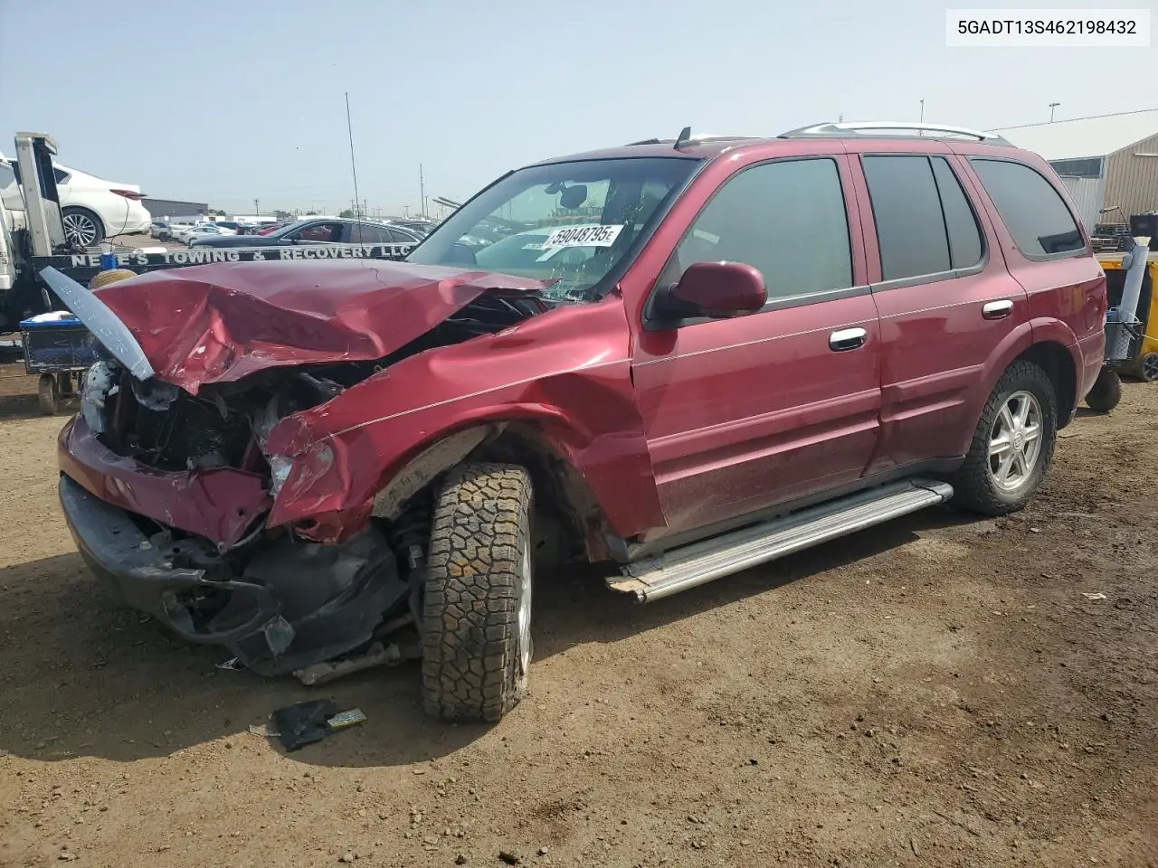 2006 Buick Rainier Cxl VIN: 5GADT13S462198432 Lot: 59048795