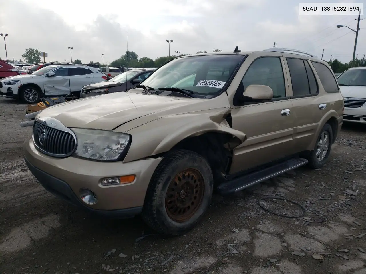 2006 Buick Rainier Cxl VIN: 5GADT13S162321894 Lot: 59858465