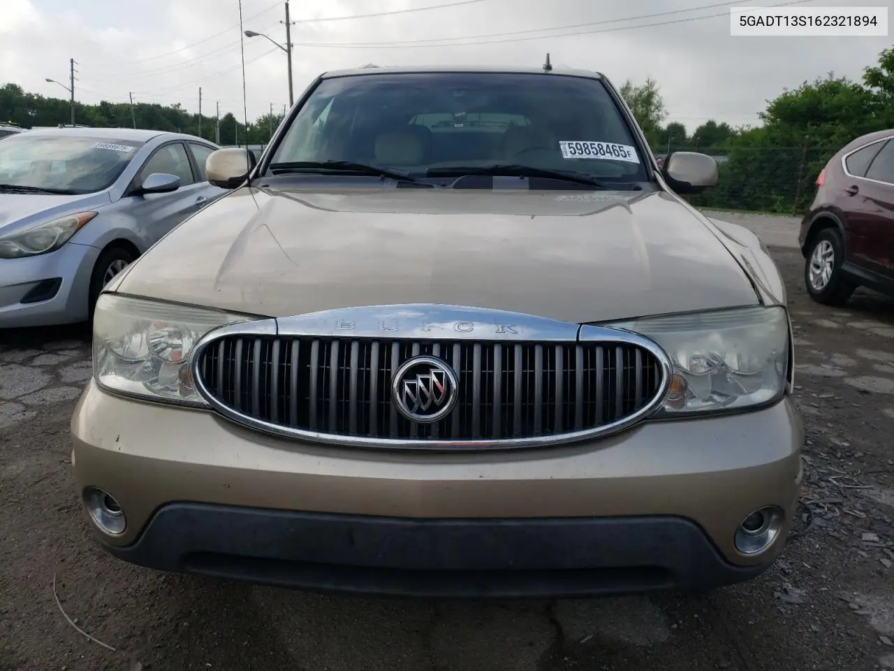 2006 Buick Rainier Cxl VIN: 5GADT13S162321894 Lot: 59858465