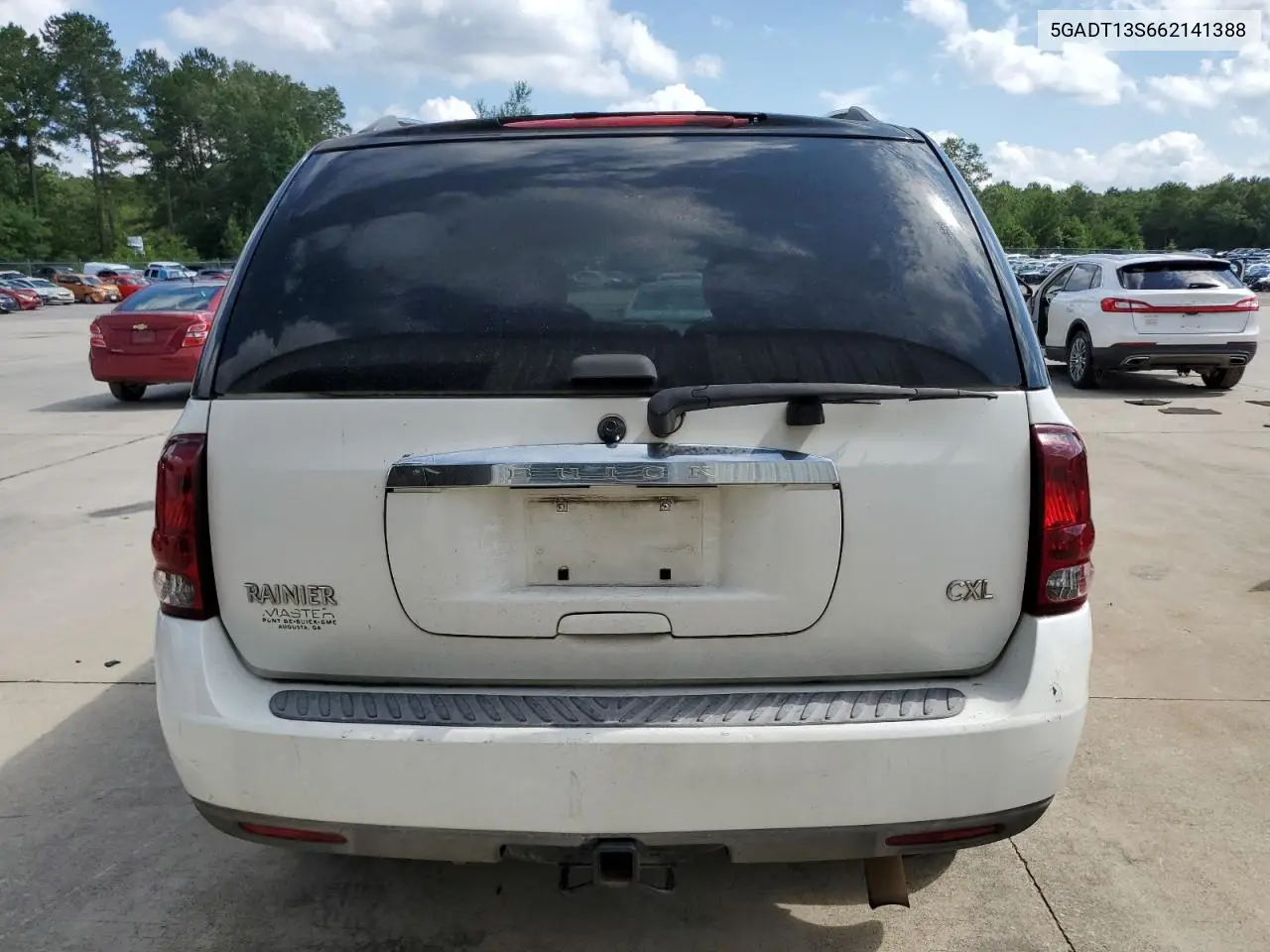 2006 Buick Rainier Cxl VIN: 5GADT13S662141388 Lot: 60229515