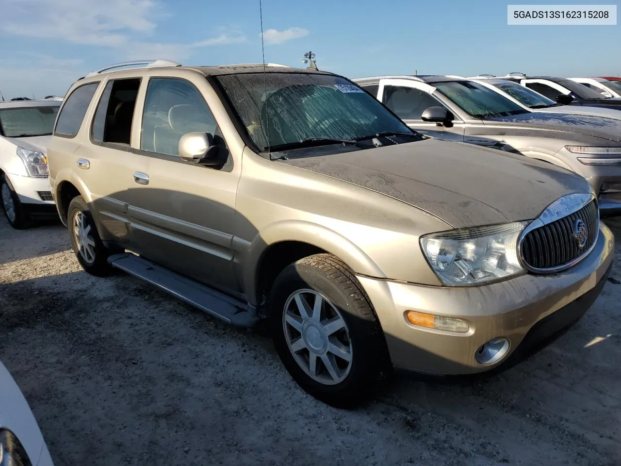 2006 Buick Rainier Cxl VIN: 5GADS13S162315208 Lot: 75126404