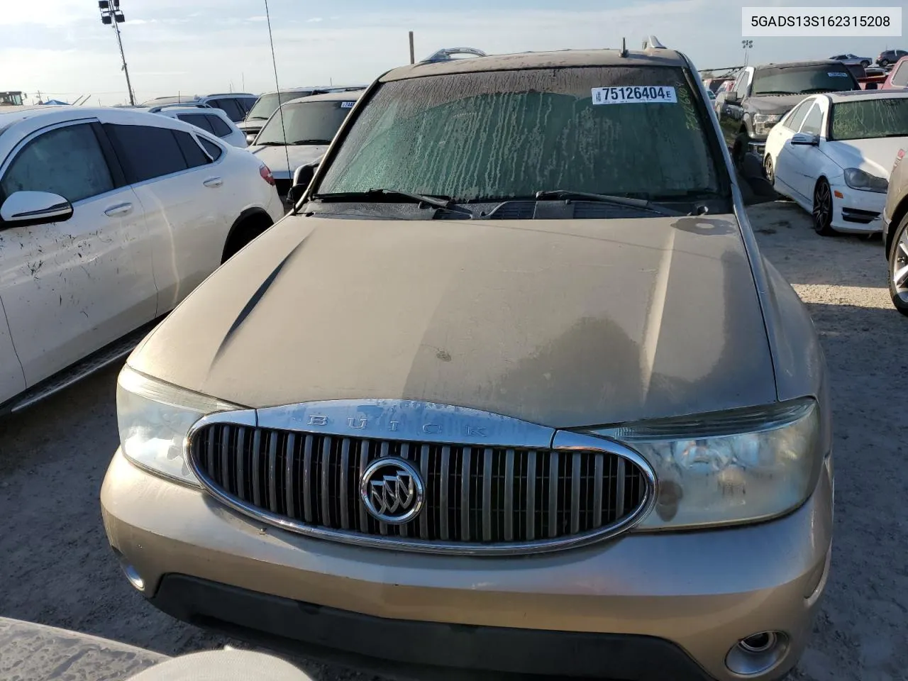 2006 Buick Rainier Cxl VIN: 5GADS13S162315208 Lot: 75126404