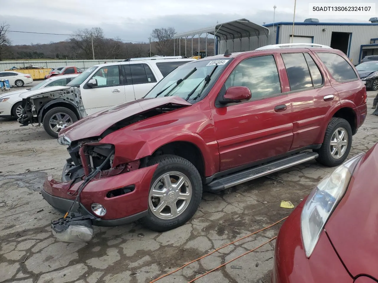 2006 Buick Rainier Cxl VIN: 5GADT13S062324107 Lot: 83843464