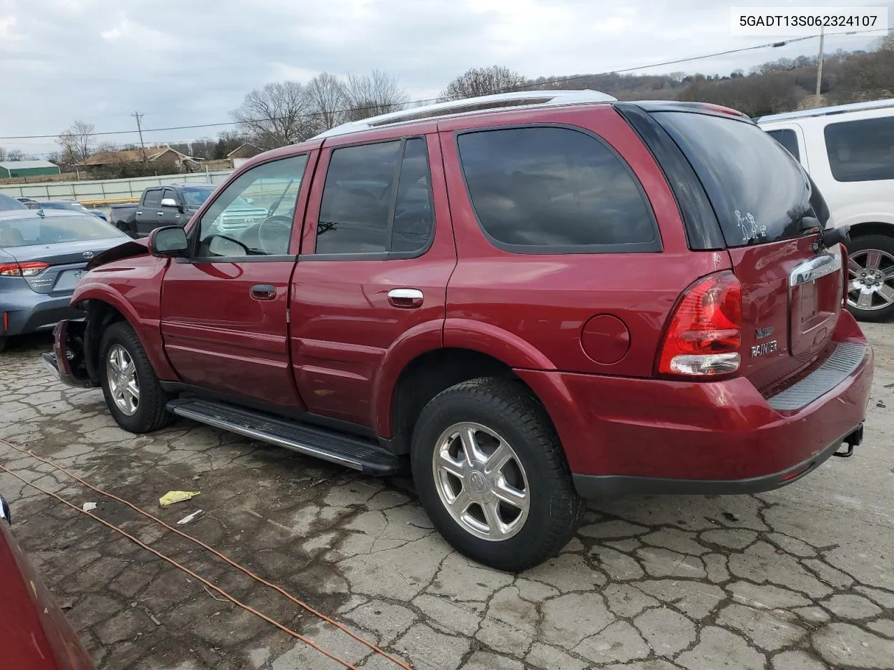 2006 Buick Rainier Cxl VIN: 5GADT13S062324107 Lot: 83843464