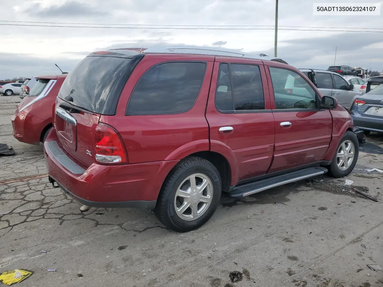 2006 Buick Rainier Cxl VIN: 5GADT13S062324107 Lot: 83843464