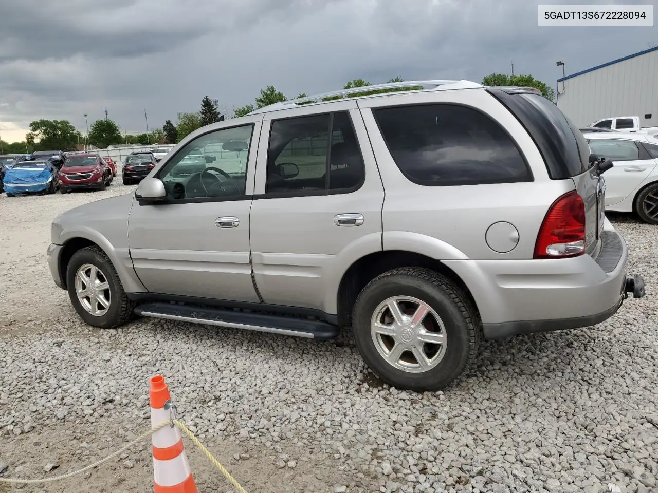 2007 Buick Rainier Cxl VIN: 5GADT13S672228094 Lot: 55973105