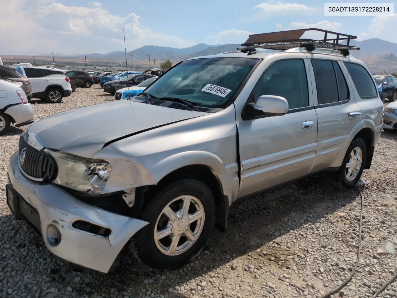 2007 Buick Rainier Cxl VIN: 5GADT13S172228214 Lot: 65076945