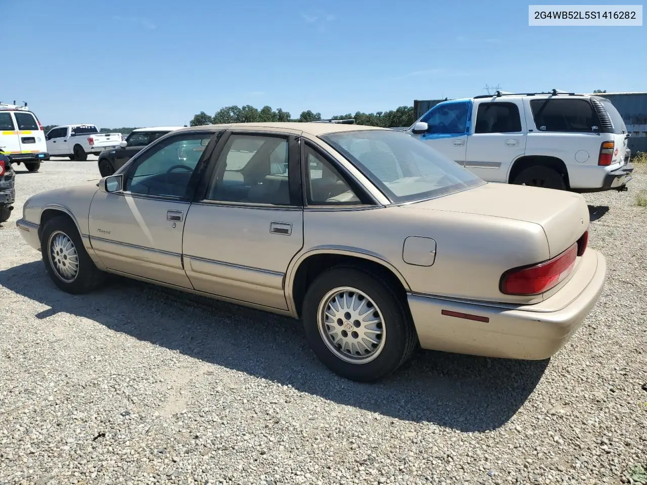 1995 Buick Regal Custom VIN: 2G4WB52L5S1416282 Lot: 61954875