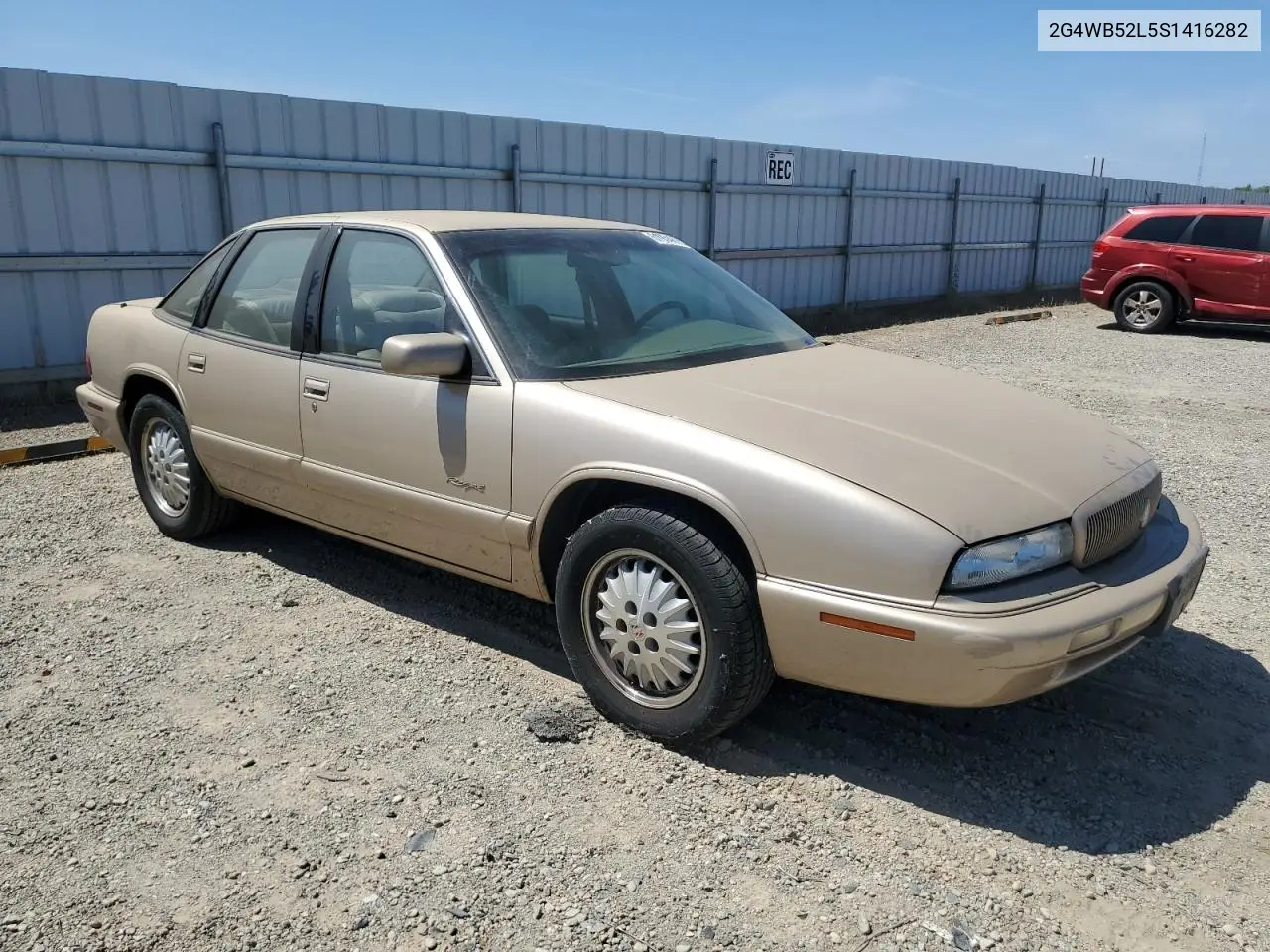 1995 Buick Regal Custom VIN: 2G4WB52L5S1416282 Lot: 61954875