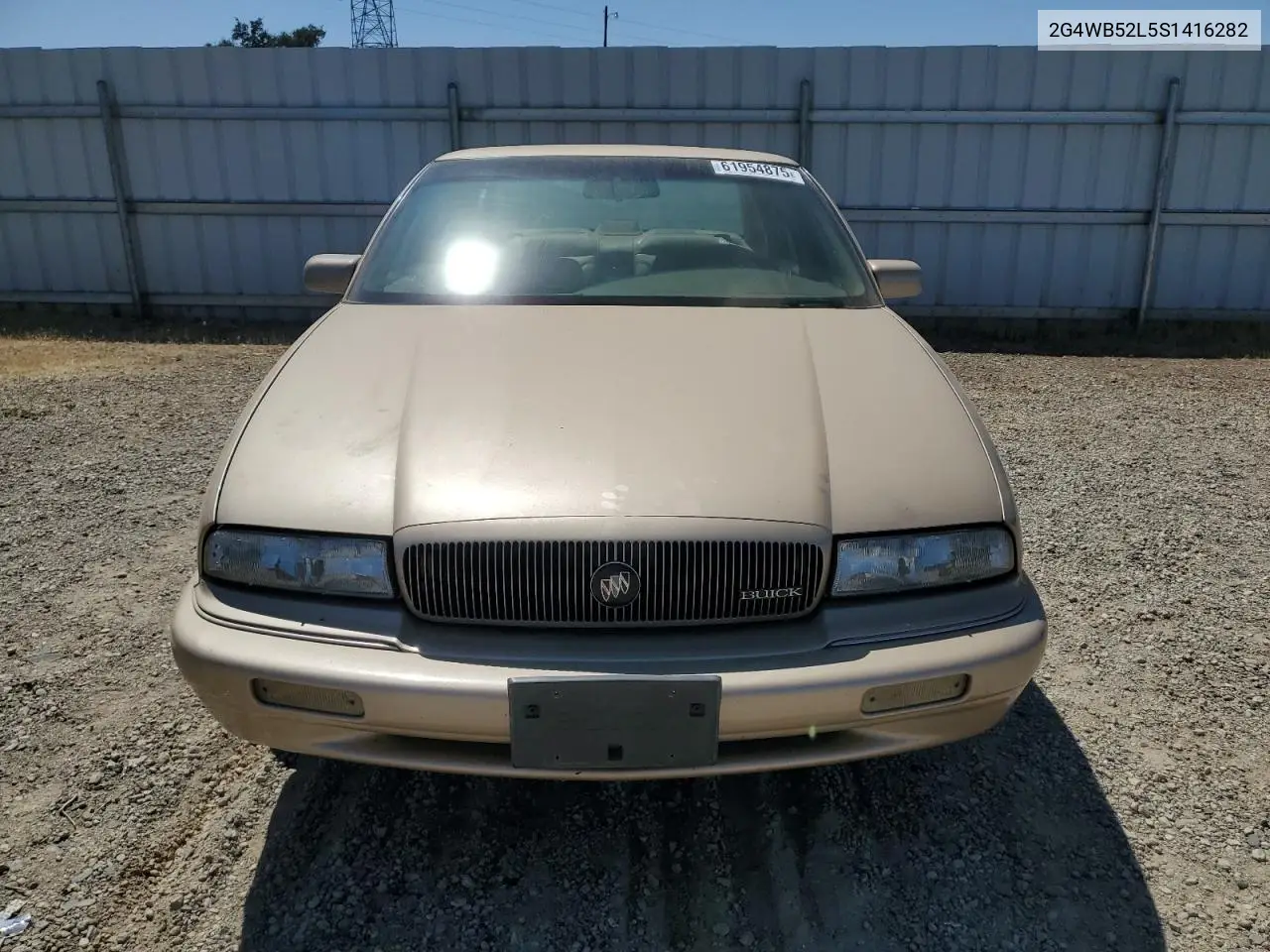 1995 Buick Regal Custom VIN: 2G4WB52L5S1416282 Lot: 61954875