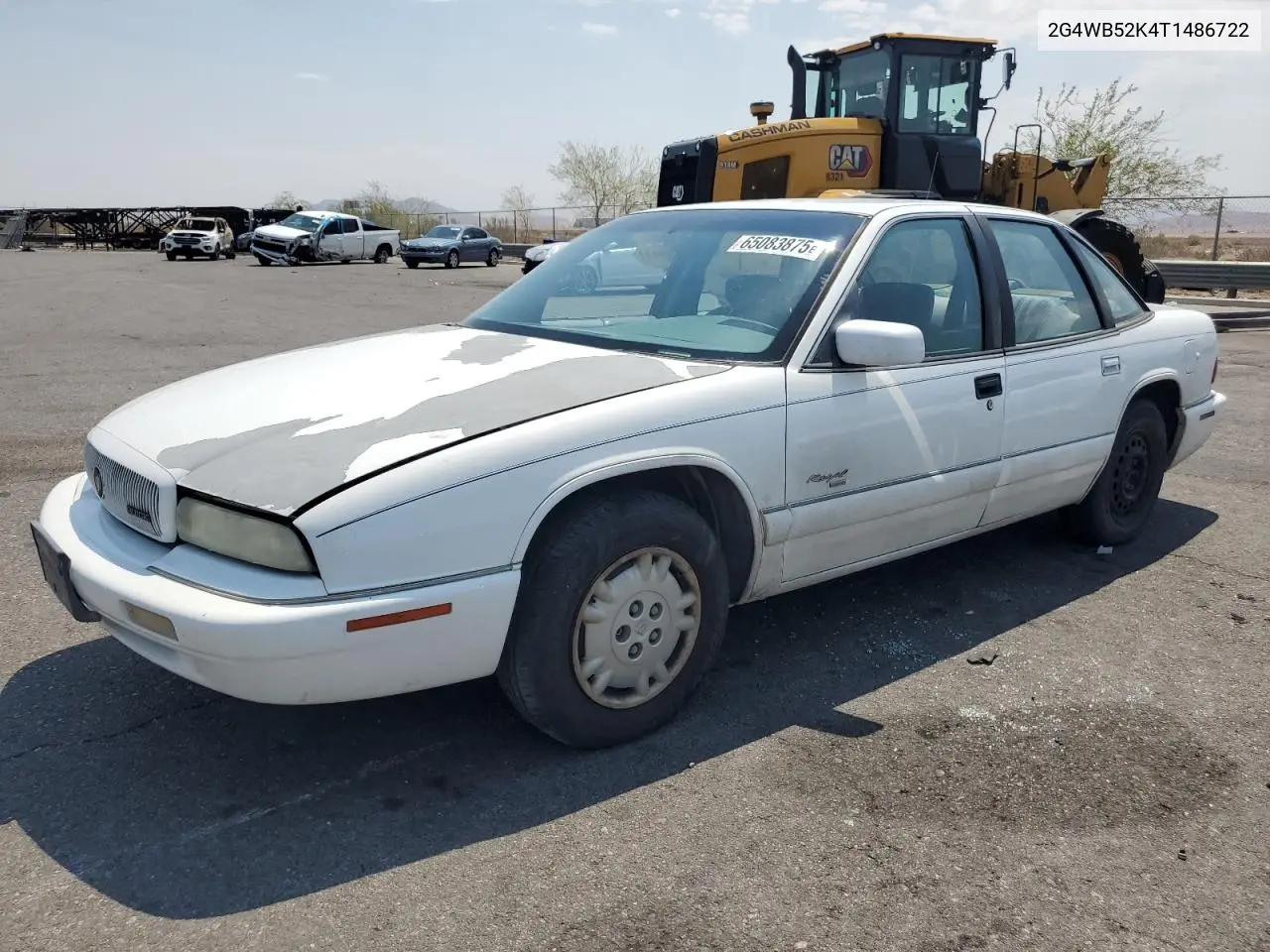 1996 Buick Regal Custom VIN: 2G4WB52K4T1486722 Lot: 65083875